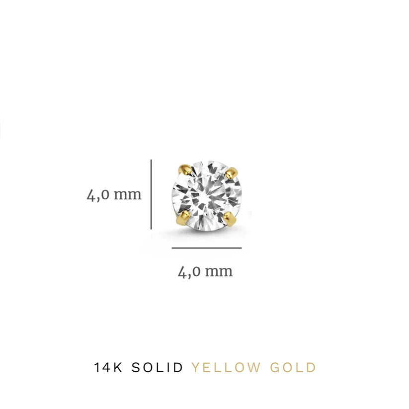 Larmes de Lune Steen Oorbellen Set | Goud
