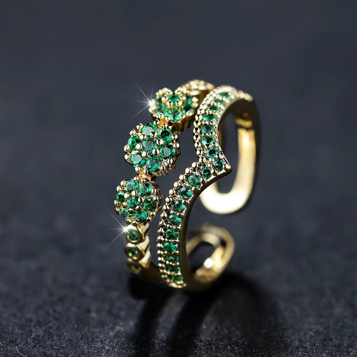 Nerisse Valgarde Ring | Goud