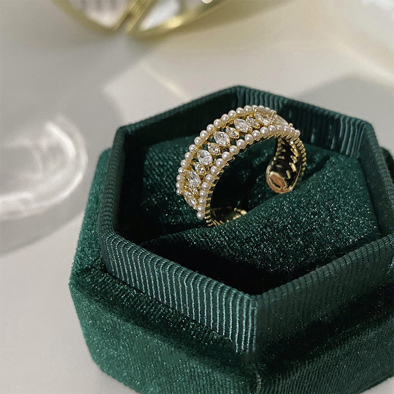 Elodie Vance Ring Set | Goud