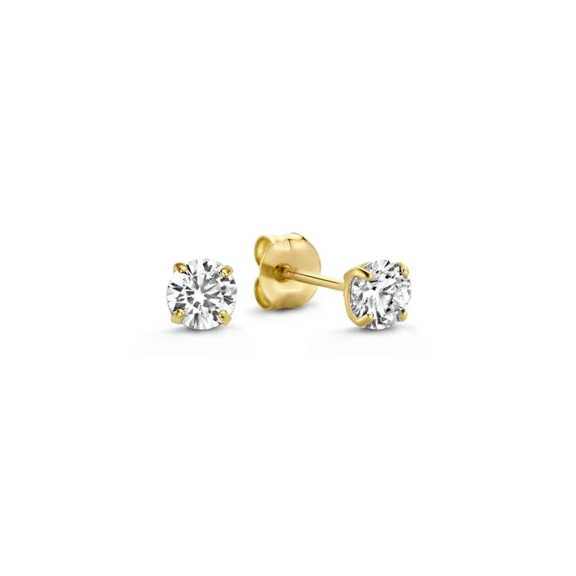 Larmes de Lune Steen Oorbellen Set | Goud